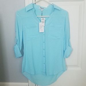 Express slim fit portofino shirt XS